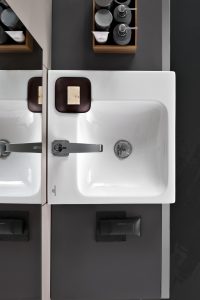 Mobili Lavabo Pozzi Ginori.Metrica E La Linea Bagno Completa E Modulare Di Pozzi Ginori